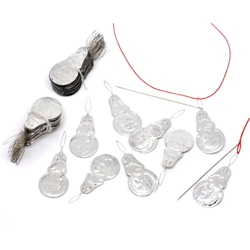 Beading Needles Threaders Jewelry Making Tools Equipments Silver Tone