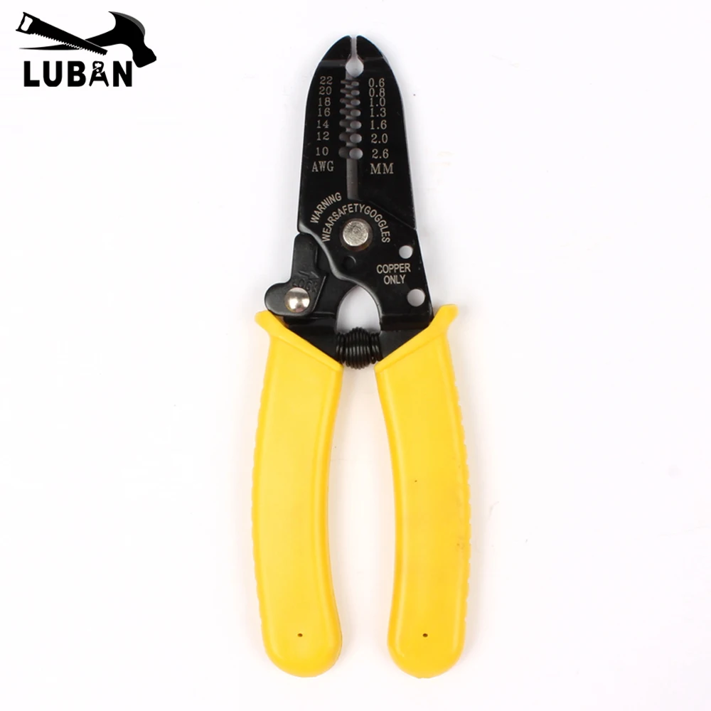 HS 1041A wire stripper Multi Function Cable wire Cutters Max 30MM2