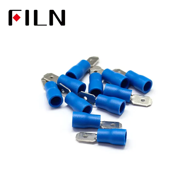 

MDD2-187 Male Insulated Electrical Crimp Terminal for 1.5-2.5mm2 wire Connectors Cable Wire Connector Terminal AWG 16- 14