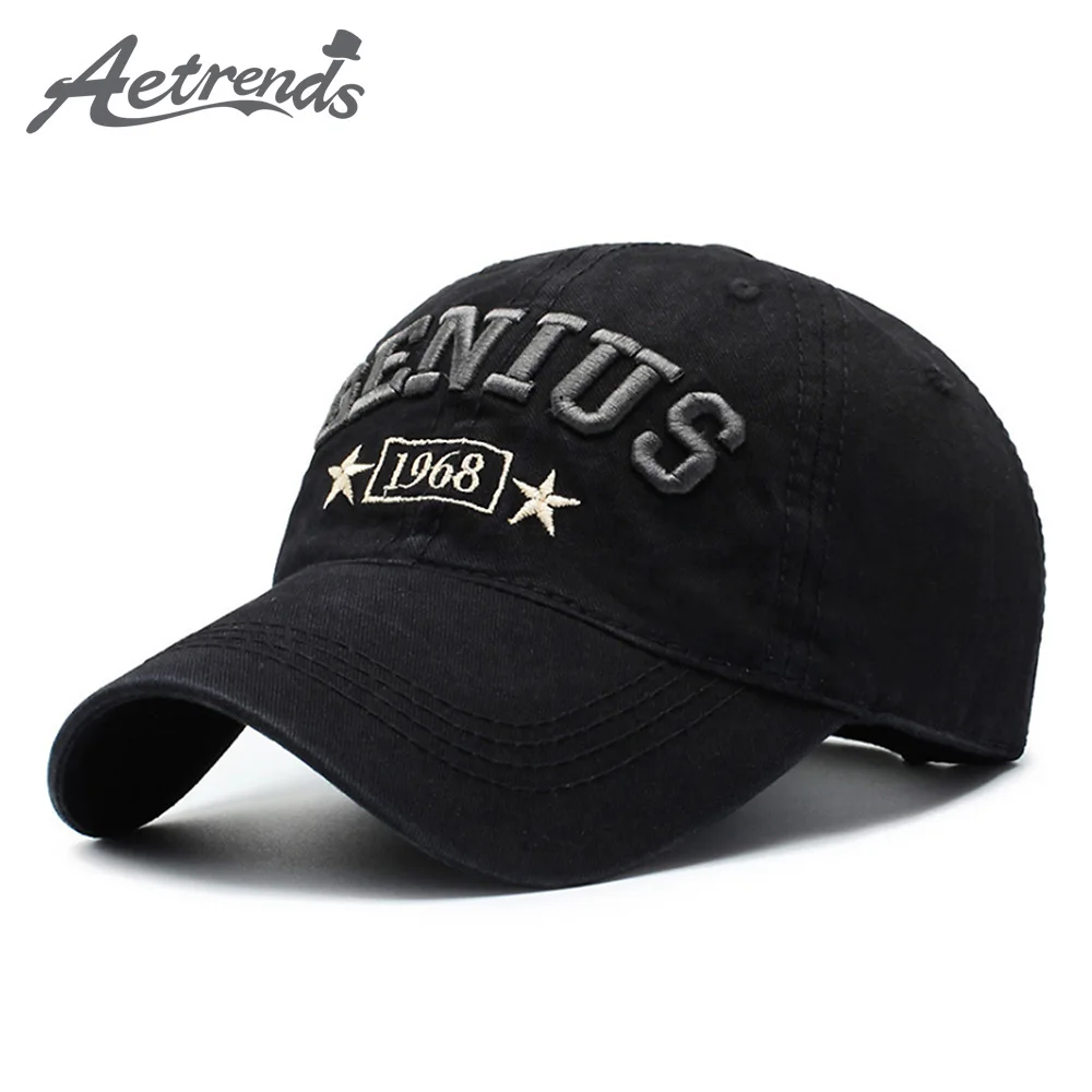 

[AETRENDS] Embroidered Letters Baseball Cap Men Women Snapback Caps Outdoor Fishing Trucker Hat Casquette Gorras Bone Z-6903