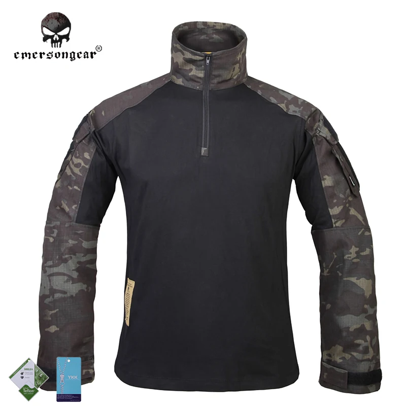 

Emersongear G3 Combat shirt Military Army Airsoft Tactical Gear Paintball Hunting Multicam Black EM9256 MCBK Emerson
