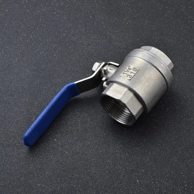 Коррозионностойкая, кислота и щелочь нержавеющая сталь SS304 материал гидравлическая труба шаровой клапан 1/" ss304 шаровой клапан