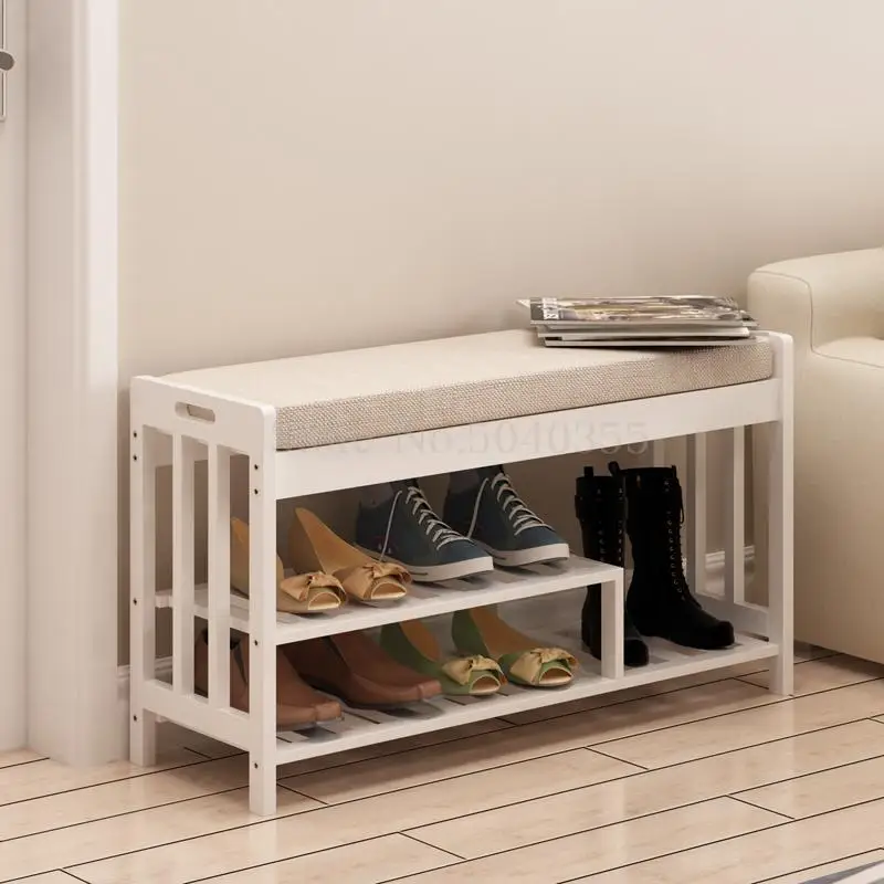 Door Change Shoe Stool European Storage Bench Clothing Store Sofa