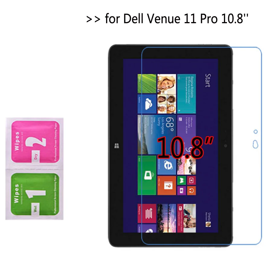 2 шт Прозрачная мягкая ультратонкая Защитная пленка для экрана Dell Venue 11 Pro 7140 10,8 ''Tablet