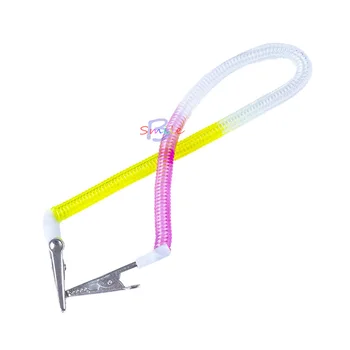 

High Quality Dental Bib Clips Chain Bib Napkin Plastic Holder Flexible 3pcs