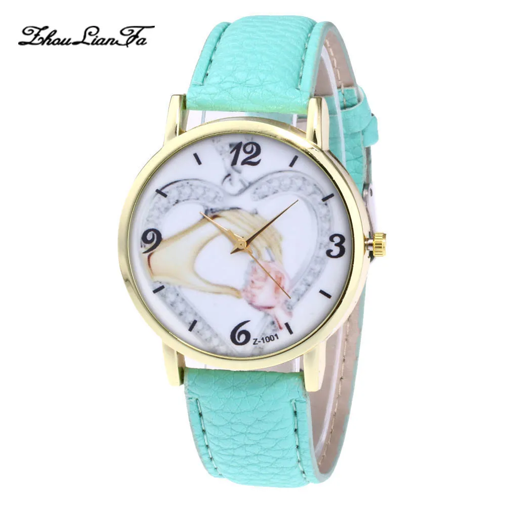 Women's Clock Ladies Fashion watch Simple Stylish Heart pattern Watches Slim Faux Leather Analog Classic Casual Wrist Watch Women's Clock Ladies Fashion watch Simple Stylish Heart pattern Watches Slim Faux Leather Analog Classic Casual Wrist Watch