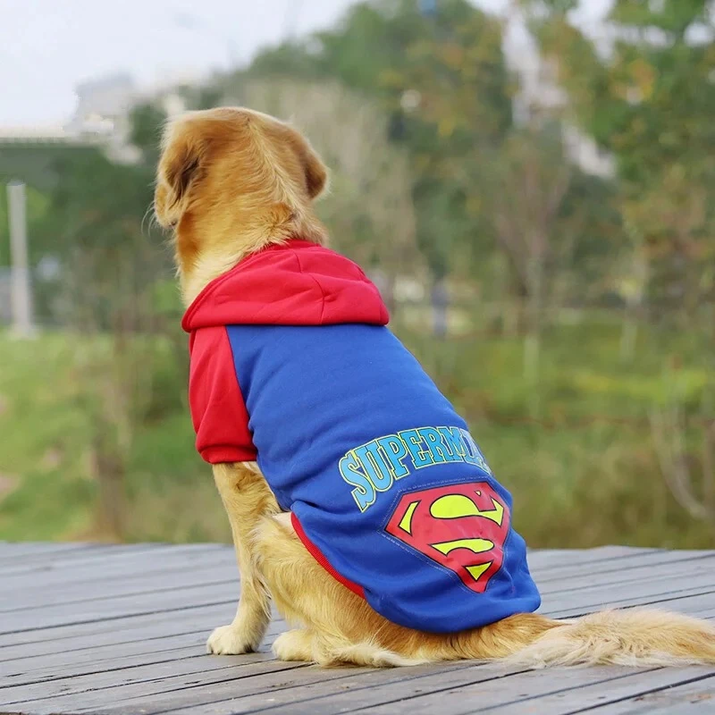 Ropa de talla para grandes, abrigo cálido de invierno mascotas, para perros grandes, sudadera deportiva Pitbull Golden Retriever|Abrigos y chaquetas para perro| - AliExpress