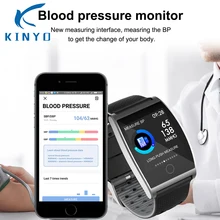 Smart Bracelet IP67 Waterproof Sport Wristband Blood Pressure Heart Rate Monitoring Fitness Tracker For iOS Android Phones