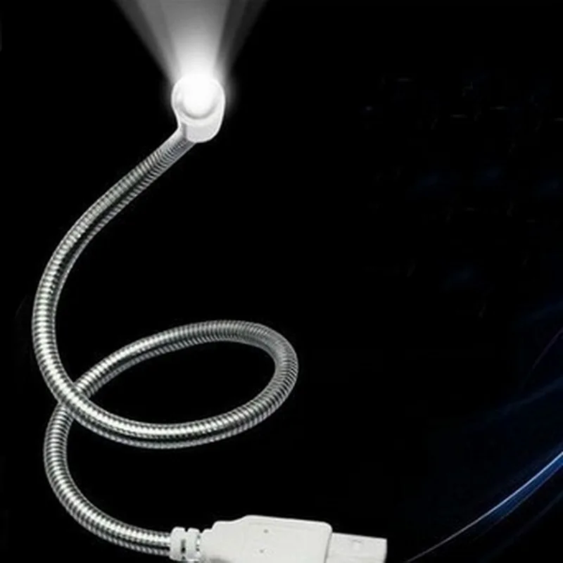 REFURBISHHOUSE Mini 28 LED USB Lampara Brillante Flexible para Notebook Computadora PC