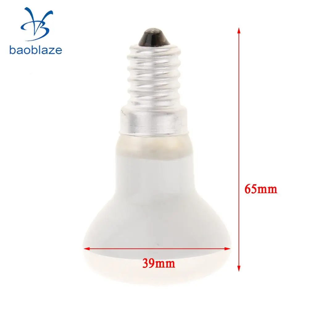 Baoblaze R39 Reflector Tungsten Filament Spotlight Bulb   Lamp SES E14 Lamp Holder 30W