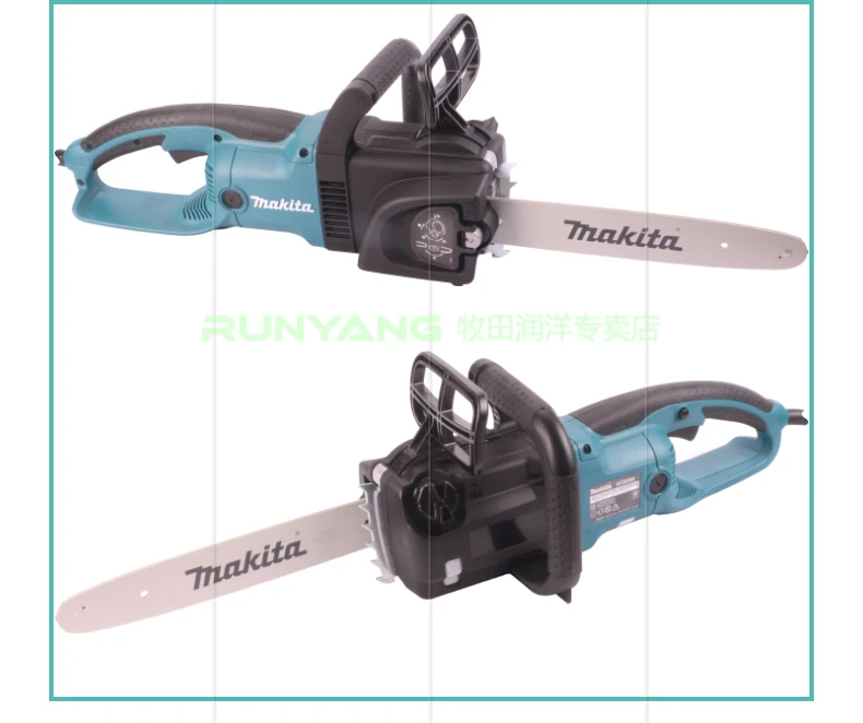 Бензопила Makita 16 дюймов, бензопила UC4030A, высокомощная многофункциональная деревообрабатывающая бензопила