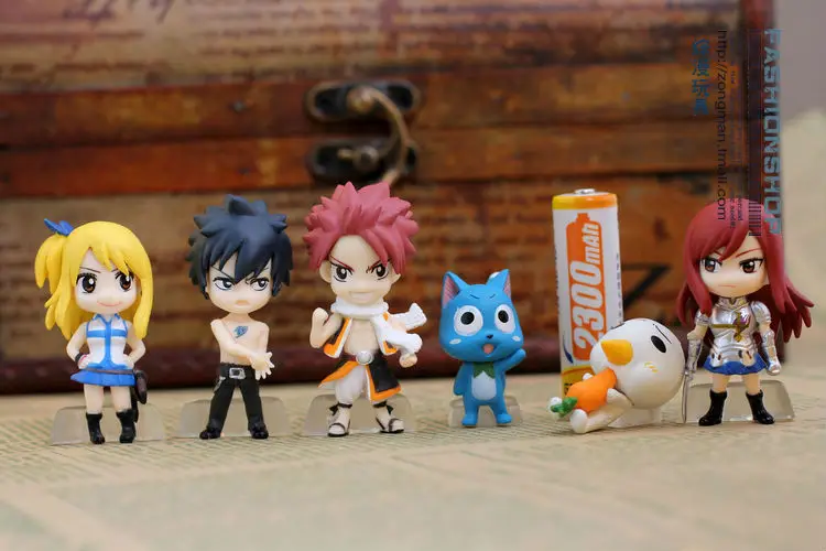 fairy tail figure set