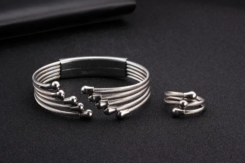 Luxury Silver Women Bangles (4)