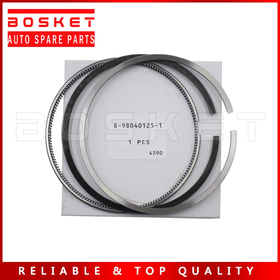 8980401250 8-98040125-0 Standard Piston Ring Set For ISUZU 4HK1 6HK1 Engine