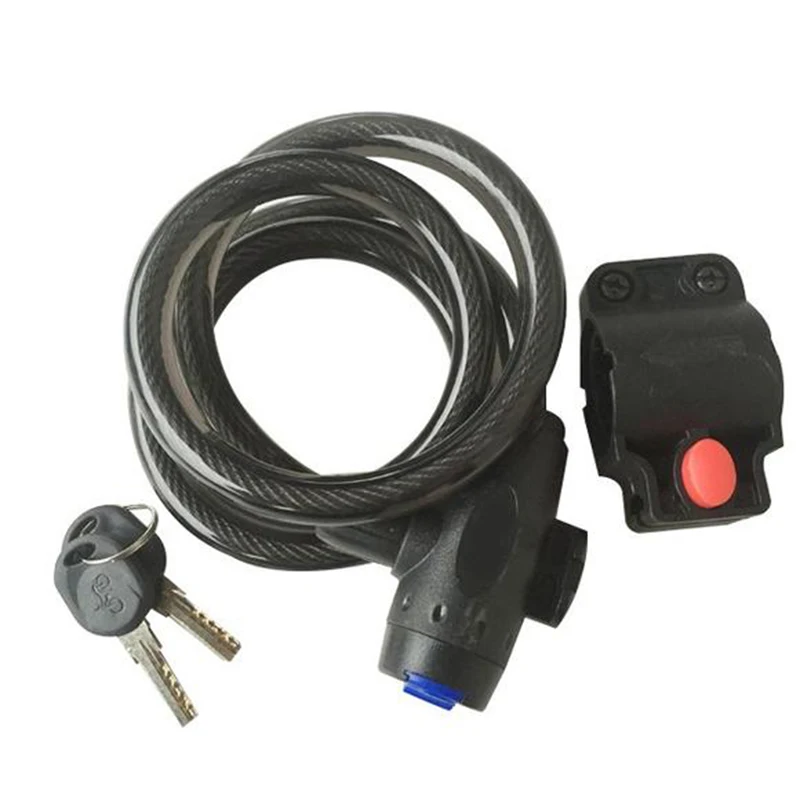 Citycoco Chain Lock With Key Strong Shrinkage Alloy Lock Forming