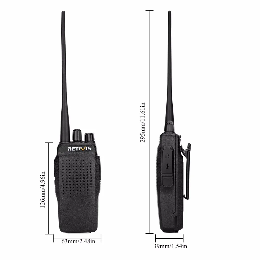 Портативная рация Retevis RT26 высокомощная UHF 3000 мАч VOX двухсторонний
