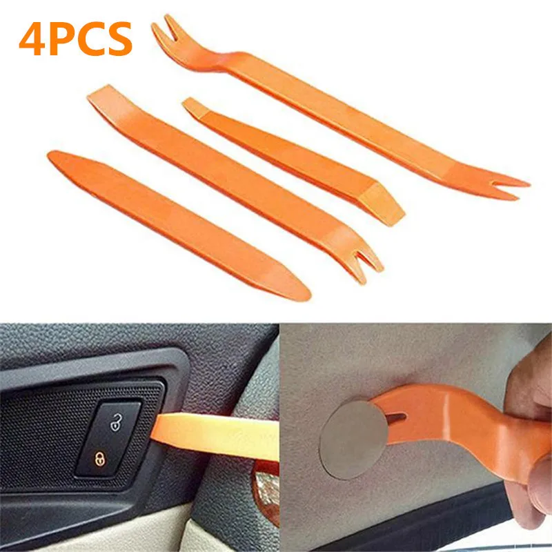 

4PCS/lot Car Audio Door Removal Tool for Volkswagen VW Polo Passat B5 B6 CC GOLF 4 5 6 Bora Tiguan Peugeot Auto Car Accessories