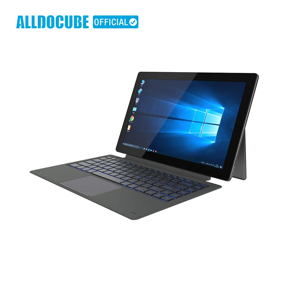 

ALLDOCUBE Knote8 2 IN 1 Tablet PC 13.3 Inch Full View 2560x1440 IPS Windows10 intel Kabylake 7Y30 8GB RAM 256GB ROM Micro HDMI