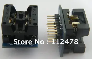 

Free shipping /Universal sockests Double SOP8 to DIP16/Programmer adapter Socket Converter 200mil 208mil