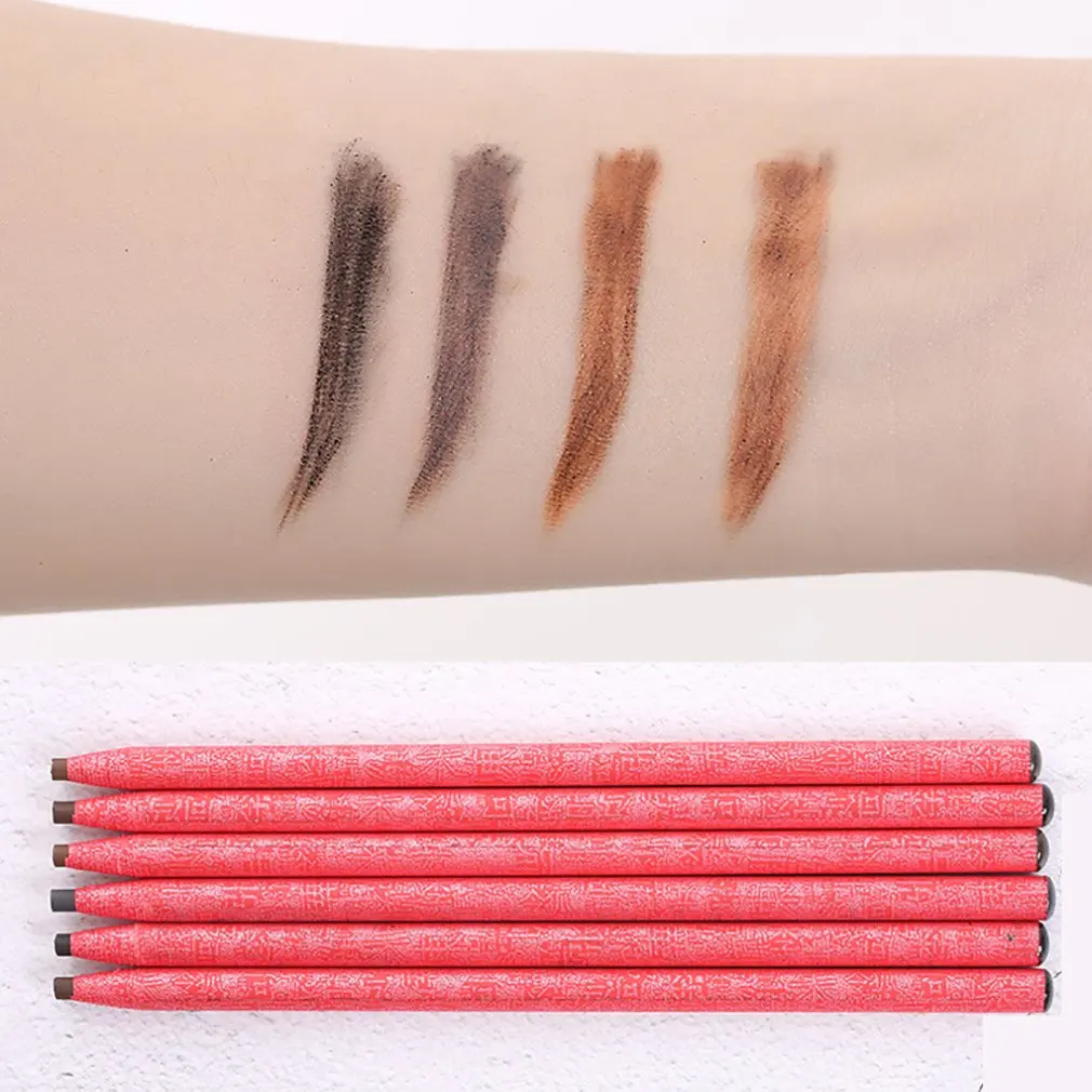

Golden Rose Pull Eyebrow Pencil Red Leather Hand Tear Can Be Stripped Waterproof And Sweat-Proof Beginner Female Pull Pen