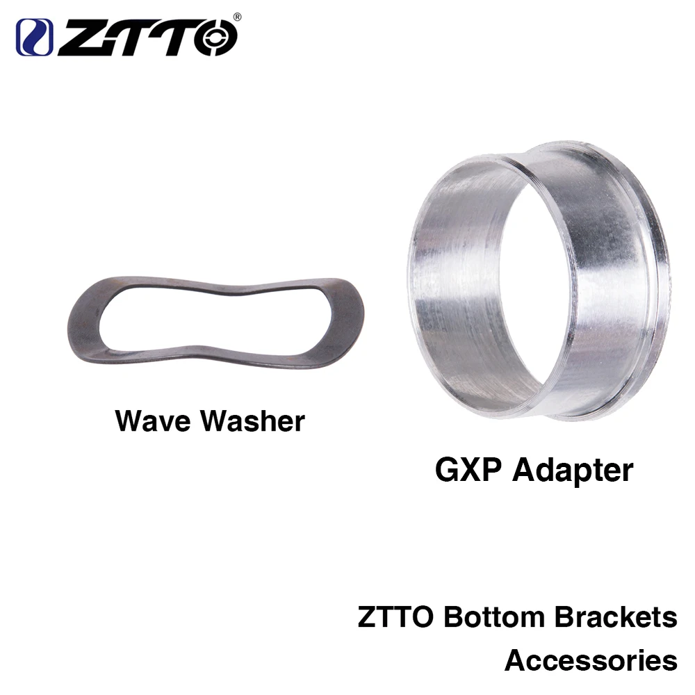 Ztto الأقواس اكسسوارات gxp أسفل محول موجة غسالة 0.5 ملليمتر ل الدراجة الجبلية الطريق bb gxp 24 22 ملليمتر chainset