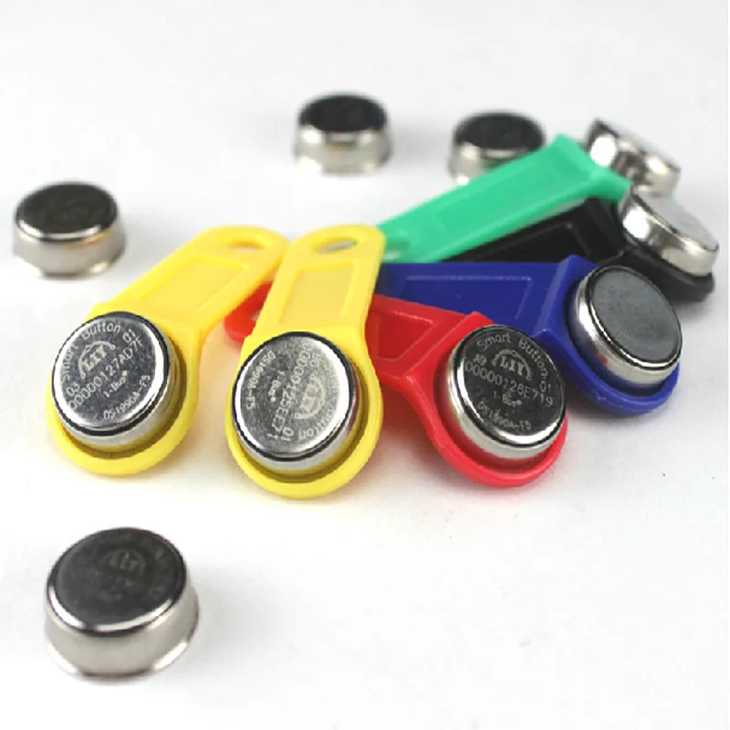 100 шт./лот Dallas DS1990A F5 iButton I Button 1990a электронный ключ IB tag карты Fobs TM карты|Карты