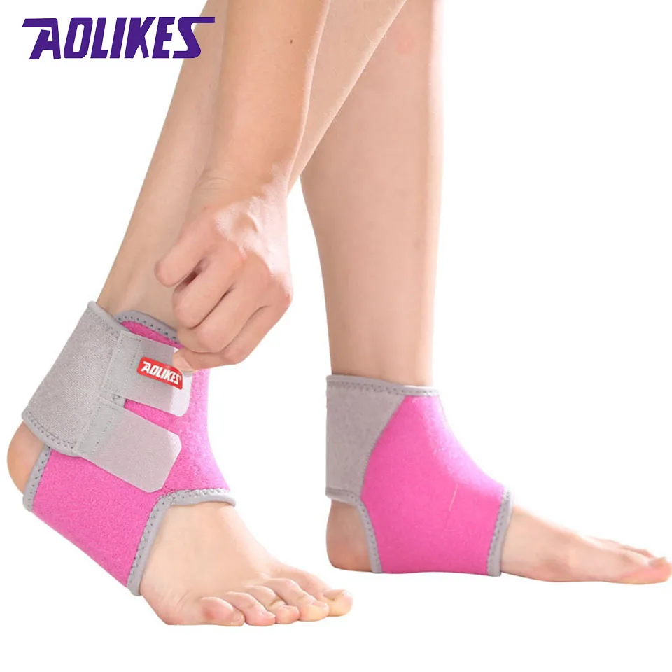 AOLIKES 1 Pair Chidren Kids Ankle Support Sport Breathable Ankle Brace