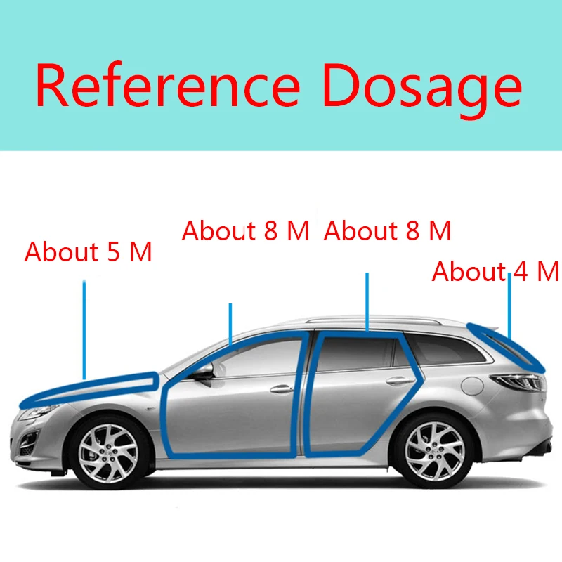 Универсальная уплотнительная полоска для автомобильных дверей типа P, резиновая Водонепроницаемая Пылезащитная шумоизоляционная прокладка, звукоизоляция, 3 м