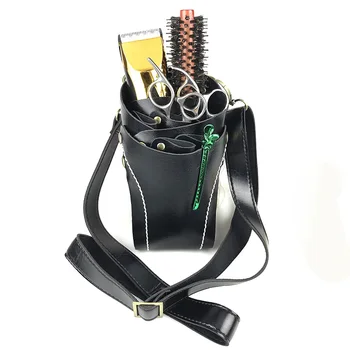 

Hairdresser Scissors Bags Hair Scissors Tool Pouch Bag with Removable Belt Hairpin Shear Waist Holder Bag