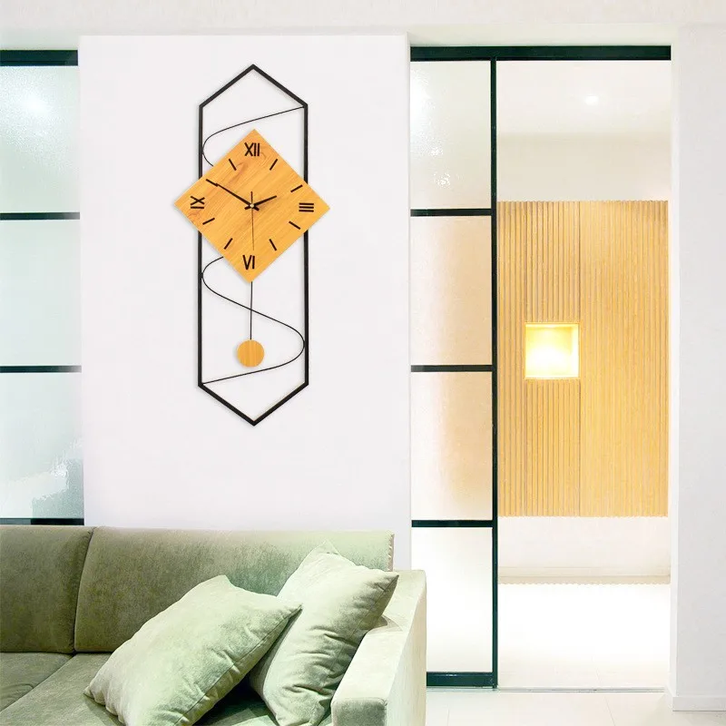 Домашний декор кварцевые Diy настенные часы гостиная металл, акрил зеркало современный дизайн большие часы