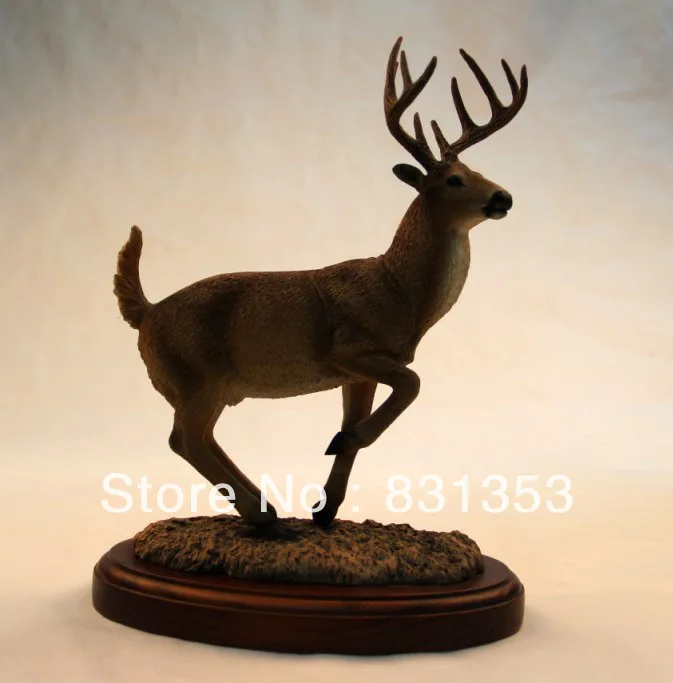 Wholesale Decorative Deer Statue Home Garden Decoration Resin Deer