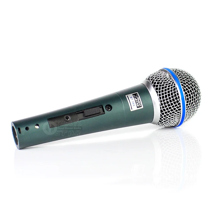 XLR BT58A переключатель Профессиональный винтажный Ручной вокальный динамический
