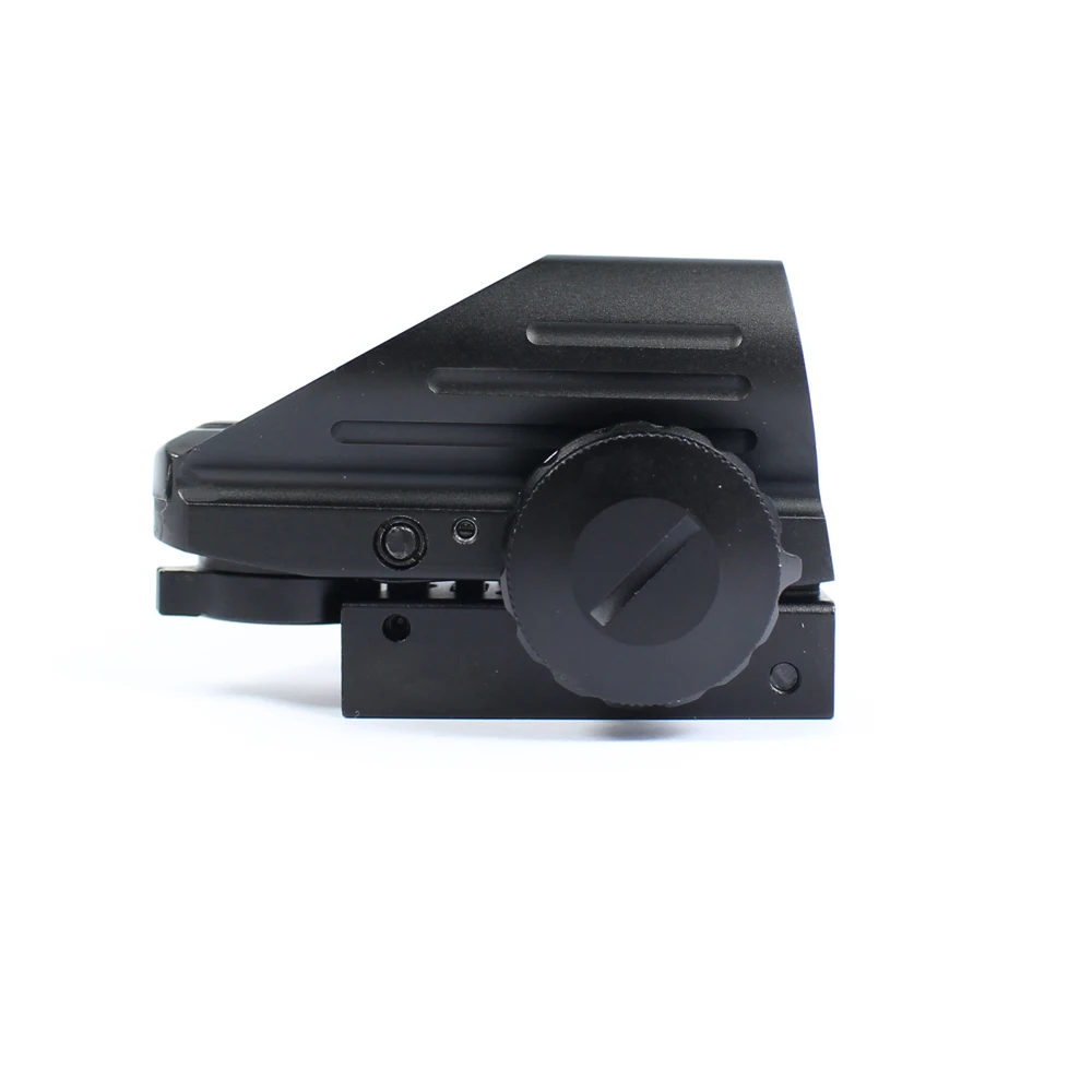 Caça Tática Reflexo Vermelho Verde Laser 4 Retículo Holográfico Projectado Ponto Vista Scope Rifle Airgun Ferroviário Montagem 20mm 9 Esporte e Lazer