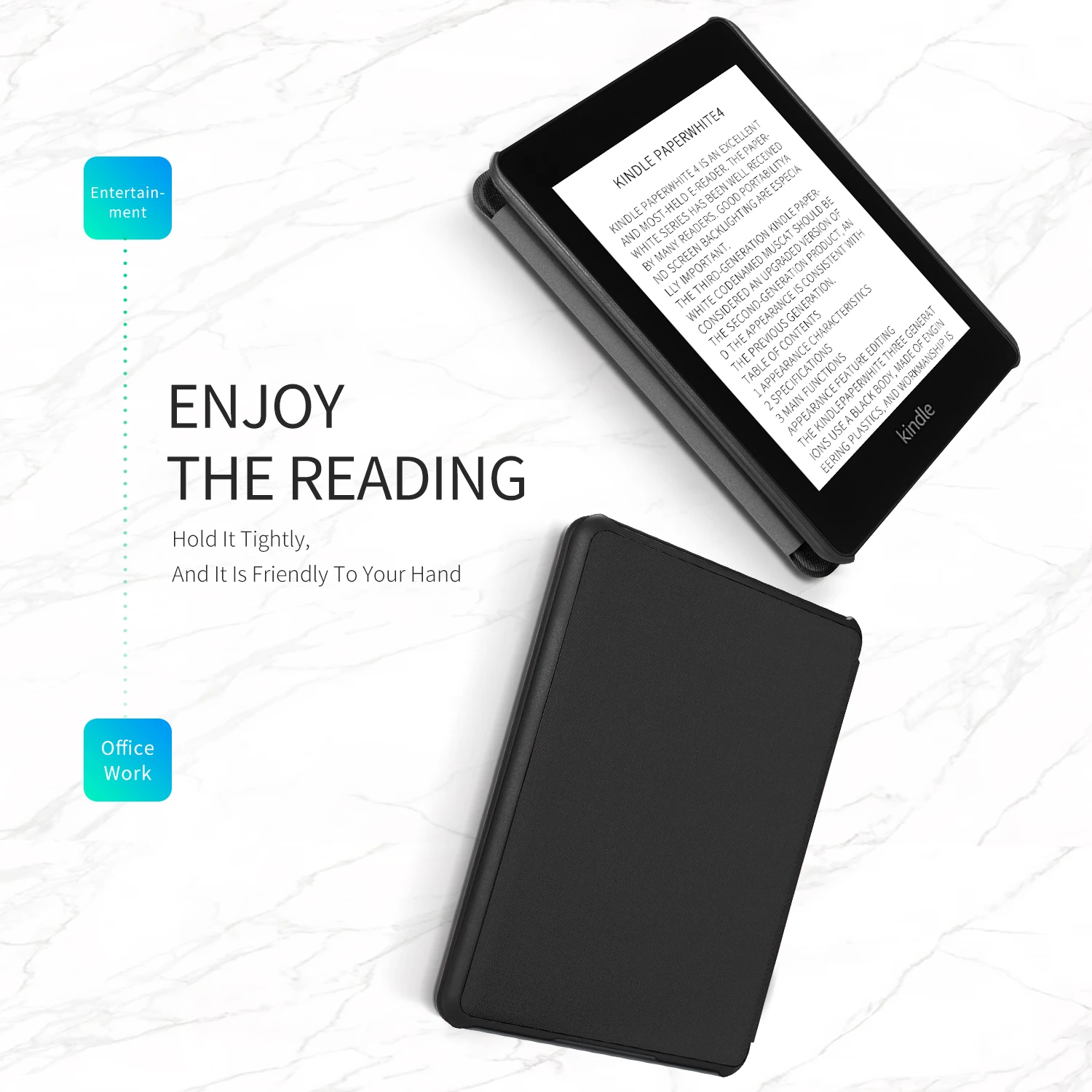 Чехол для Amazon Kindle Paperwhite 4, 6 дюймов, роскошный, из искусственной кожи, умный, флип-чехол, чехол для Amazon Kindle Paperwhite 4, 6,0 дюймов, чехол