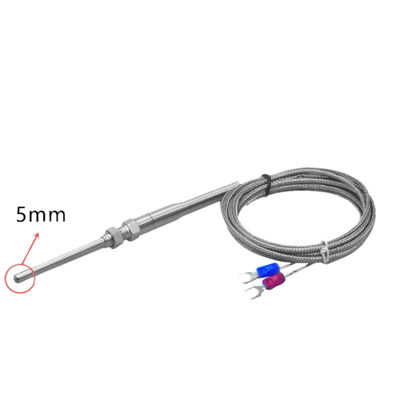 Зонд термопары 0 400 C типа K 100 мм датчик s 1 м/2 м кабель температуры|thermocouple probe|temperature