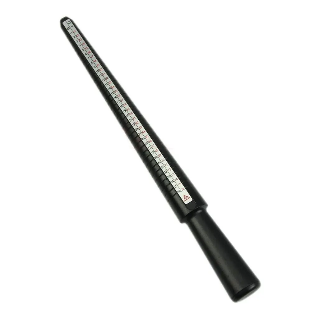 Black plastic Ring Stick Mandrel Jewelers Sizing Repair Tool