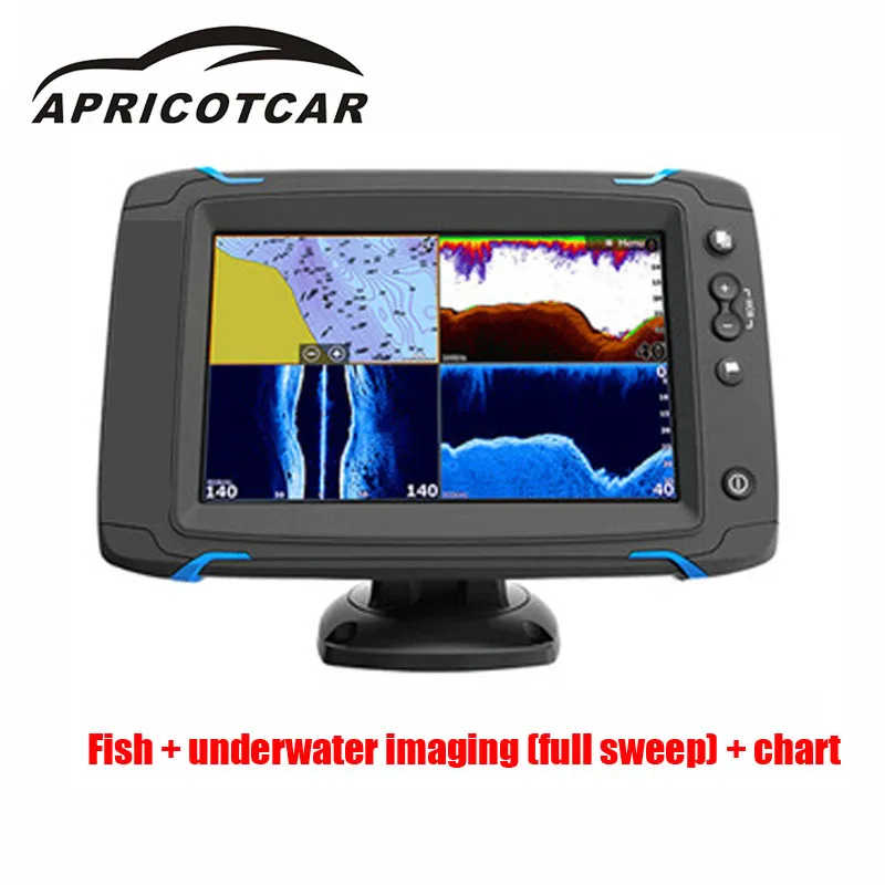 

7-inch Touch Screen GPS Navigation Side Sweep Full Sweeps Na Touch Screen Touch Side Scan Sea Map Probe Device Fish Detector