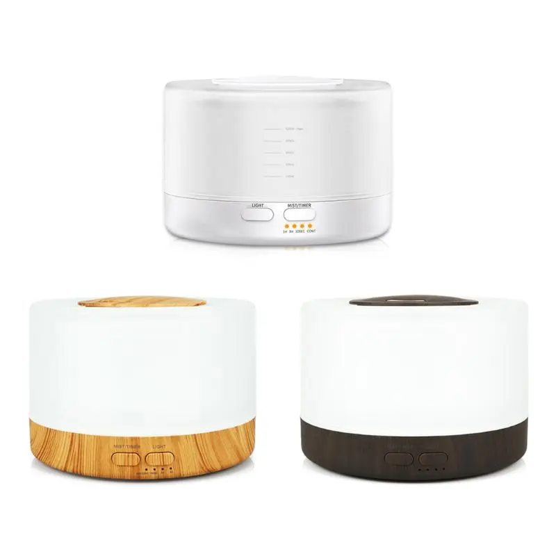 

500ml Remote Control Ultrasonic Air Aroma Humidifier With 7 Color LED Lights Electric Aromatherapy Essential Oil Aroma Diffuser