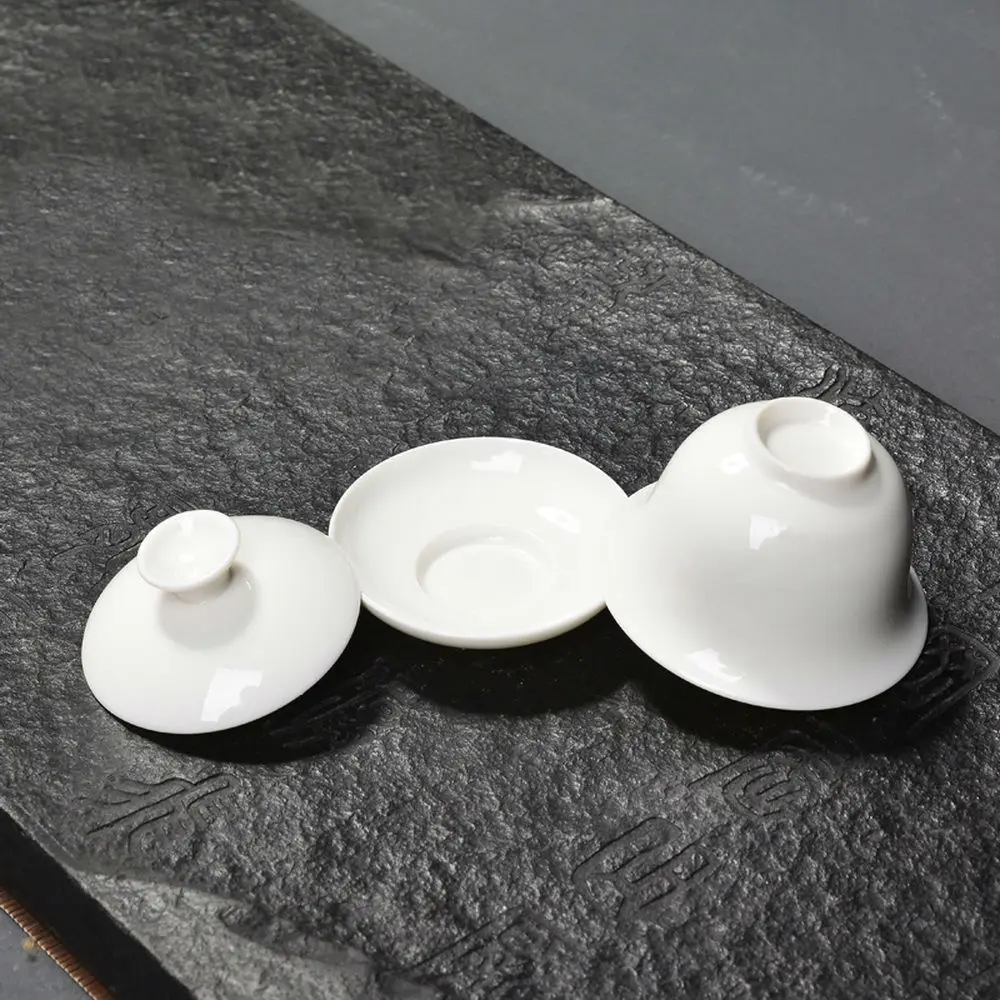 Мини чай Gongfu из белого фарфора Gaiwan 70 мл 2 37 унций|gaiwan porcelain|porcelain teawhite gaiwan |