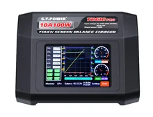 GTP TD610 PRO AC 100-240 В Вход красочные Сенсорный экран 100 Вт 10A баланс Зарядное устройство для 1-6 S липо литий-ионным жизни lihv 1-14 s NiCd NiMH