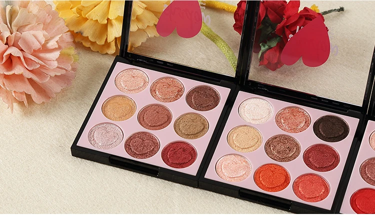 HOLD LIVE 9 Color Eyeshadow Palette Shimmer Matte Glitter Eye Shadow Palette Pigment Diamond Eyeshadow Glitter Nude Eyes Makeup (20)
