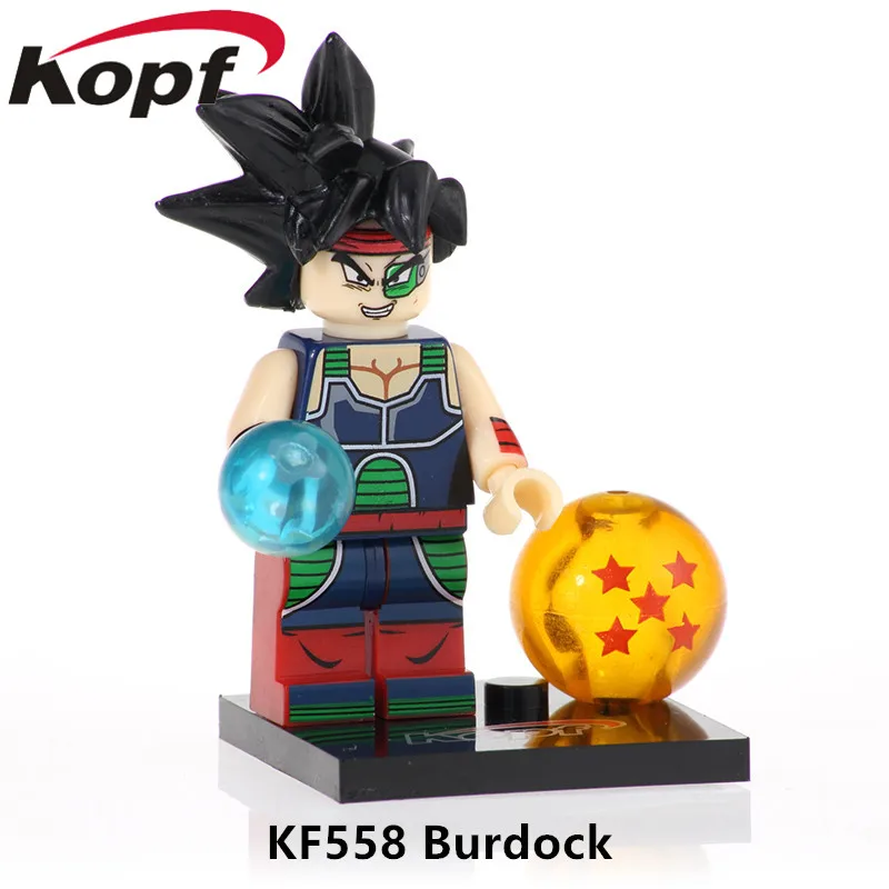 20 штук, фигурки драконий жемчуг Z, Gotenks Broli, плавки, son Goku Majin Buu, лопуха, Buliding, блоки, Подарочные игрушки для детей KF6042 - Цвет: KF558 20Pcs No Box