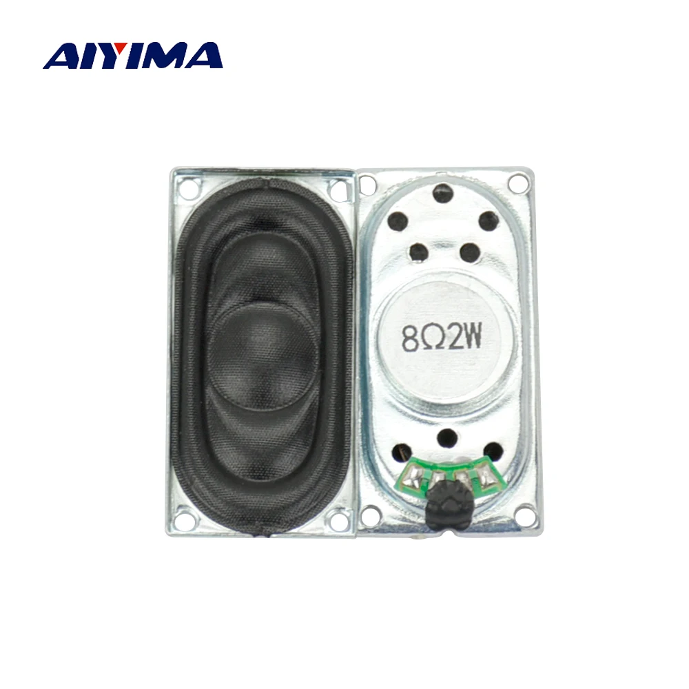 AIYIMA 2 шт. мини аудио портативный динамик s 2040 8 Ом Вт ноутбук квадратный DIY