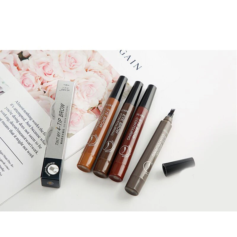 Jual SUAKE TINT MY 4 TIP BROW EYEBROW CONTOURING/Eyebrow SUAKE Red