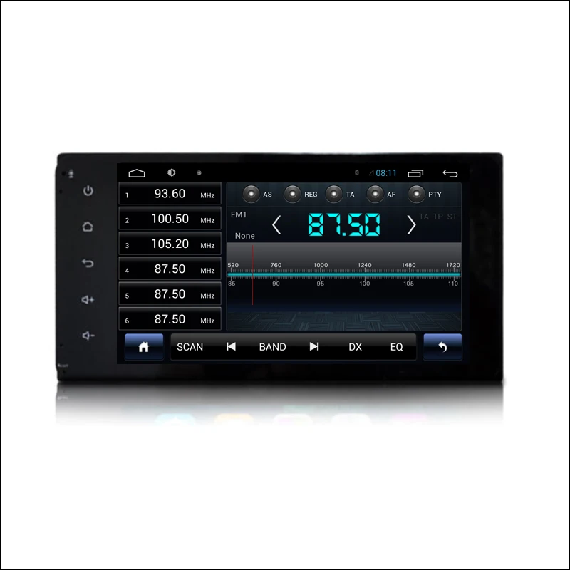 Sale YESSUN For Toyota Universal 7 Inch Android Car GPS Navigation player Multimedia Audio Video Radio Multi-Touch Screen 2