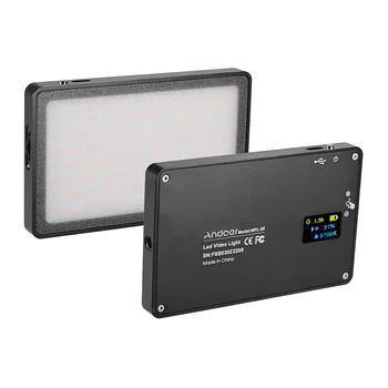 

Andoer MFL-05 3500k-5700K LED Video Light lamp Camera Photography Lamp for Canon Nikon Sony DSLR Camera CRI 96+ panel lights