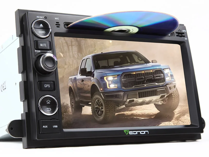 Cheap 7" Quad Core Android 7.1 Nougat OS Car DVD for Ford F150 2005-2008 with 2GB RAM 16GB ROM & Split Screen Multi-tasking Support 4