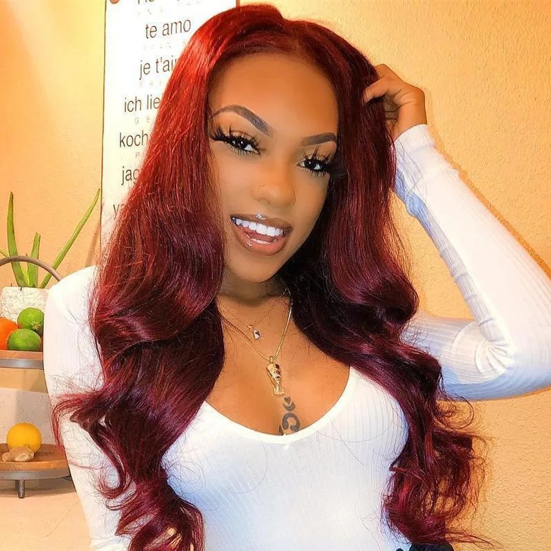 red hair wig for black women 1_
