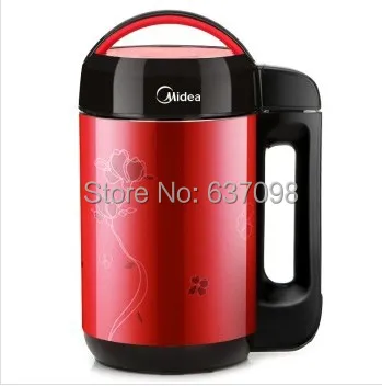 

CHINA Midea Multifuctional Soy Milk Maker DE12G13 red 220v FREE SHIPPING