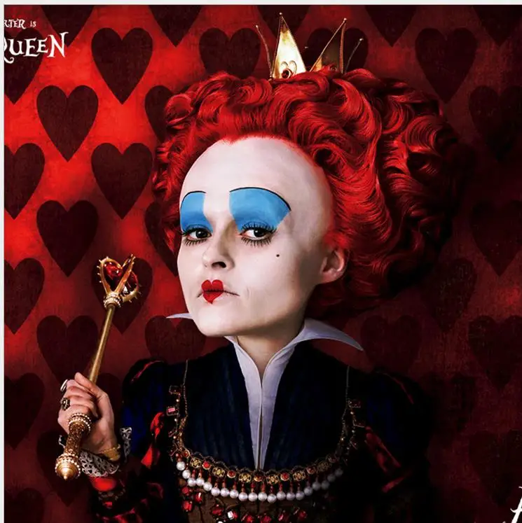Alice Au Pays Des Merveilles Halloween Alice au pays des merveilles reine des cœurs perruques pour fournitures